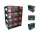 145 Set 4x System Werkzeug Koffer Stapelbar 396 x 296 x 145 mm