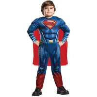 Rubie's 640813L Official DC Justice League Deluxe Superman Kinder Kostüm