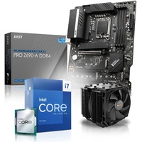 Aufrüst-Kit Intel Core i7-13700K, MSI Pro Z690-A WiFi, be Quiet! Dark Rock Pro 4 Kühler, 32GB DDR4 RAM, komplett fertig montiert und getestet