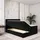 masseno Lunera 160 x 200 cm H2 Schwarz
