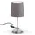B.K.Licht Nachttischlampe Grau