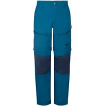 TROLLKIDS Nordfjord Zip-Off Pants Trekkinghose Blau 152