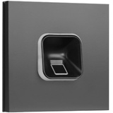 ekey sLine Fingerprintset Schwarz Siedle Vario Anthrazitgrau, Controller), Biometrische Zutrittslösung für Türsprechanlage Siedle, 0,4 W, 12-24 V, Schwarzer Fingerprint
