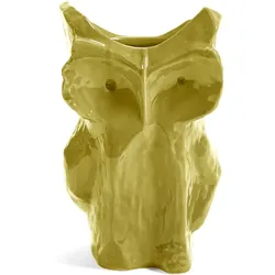 Serax - After Midnight Vase Owl, L, gelb