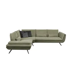 Ecksofa   Luca , grün , Maße (cm): B: 314 H: 88 T: 244