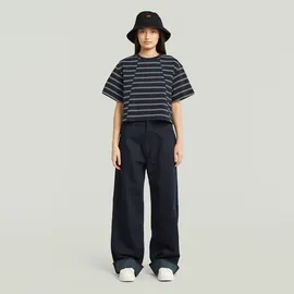 G-Star A Line Stripe Boxy T-Shirt - Mehrfarbig - Damen - XS
