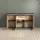 trendteam Salvada 149 x 83 x 40 cm Grau / Eiche