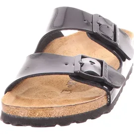 Birkenstock Arizona Birko-Flor Lack schmal schwarz lack 35