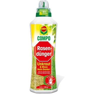 Compo Rasendünger Unkraut Moos Nein-Danke 1,3 l