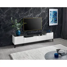 Home Affaire SunriseTV-Board Lowboard 200 cm Weiß Holz