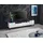 Home Affaire SunriseTV-Board Lowboard 200 cm Weiß Holz