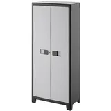 Regalux Space Line Kunststoffschrank  (L x B x H: 44 x 80 x 182 cm, Traglast Einlegeboden: 30 kg)