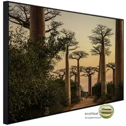 papermoon Infrarotheizung »EcoHeat - Wald«, Matt-Effekt - bunt