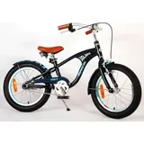 TPFSports Miracle Cruiser Kinderfahrrad - Jungen 16 Zoll - Rücktritt + Handbremse - Matt/Blau