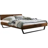 Hasena Massivholzbett Asti 140 x 200 cm Holz Nussbaum