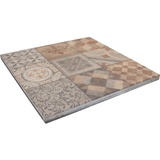 EHL Mosaik-Terrassenplatte Beton Salihari Beige-Grau 60 x 60 x 3 cm