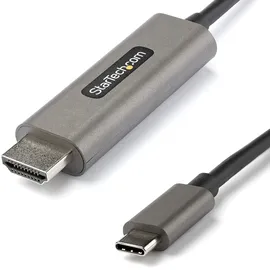 Startech USB-C auf HDMI Kabel 4 m Schwarz/Silber