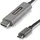 Startech USB-C auf HDMI Kabel 4 m Schwarz/Silber