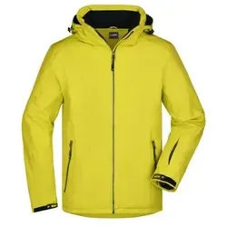 Herren Wintersport Jacke JN1054, gelb, Größe 3XL - gelb - 3XL