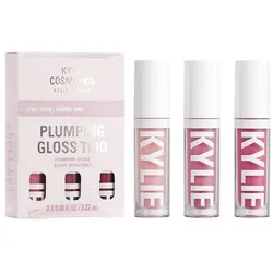 KYLIE COSMETICS Plumping Lip Gloss Trio Holiday Gift Set Lipgloss 3 ct 1 Stück 