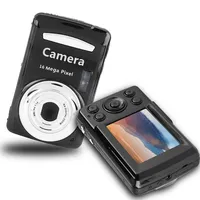 Kleine Kamera 35mm Camera robuste und langlebige Digitalkamera 16X Zoom mit 2,4 Zoll großem Bildschirm für den Heimgebrauch auf Reisen(Schwarz) einwegkamera Compacts et Bridges