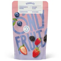 ONLYFRUITS | Beerenmix | Trockenobst | Gefriergetrocknet | Intensiver Geschmack | Ideal als Snack oder im Müsli | 100 Gramm