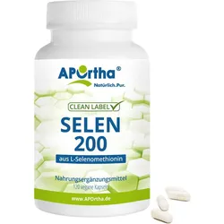 Selen 200 μg aus L-Selenomethionin - 120 vegane Kapseln One Size