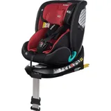 XOMAX Auto Kindersitz / Sitzerhöhung drehbar 360° Grad mit Standfuß (Schwarz) für Kinder von ca. 15 Monate bis 12 Jahre / 9 bis 36 kg / ECE R129 (Klasse I, II, III) mit ISOFIX