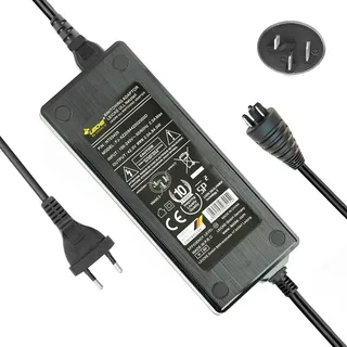 Leicke 2A Ladegerät für 36V 42V Bosch der Performance und Active Line E-Bike Akkus Kompatibel mit Haibike KTM Kalkhoff Flyer Cube Focus Giant Bergamont Ghost Trek Ebike mit Bosch Motor