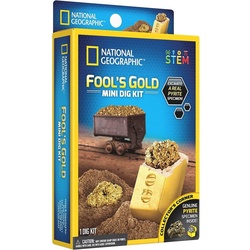 NATIONAL GEOGRAPHIC Lernspielzeug RTNGMDIGGOLD, Fool's Gold Mini Dig Kit bunt