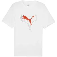 Puma T-Shirt Herren 02 - PUMA white L