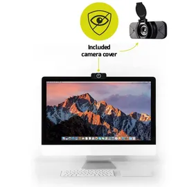 PORT DESIGNS Webcam 2 MP Schwarz