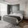 masseno Boxbett mit Bettkasten ¦ grau ¦ Maße cm B: 160 H: 98