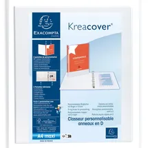 Exacompta Kreacover DIN A4 25 mm Weiß 10 St.