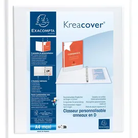 Exacompta Kreacover DIN A4 25 mm Weiß 10 St.