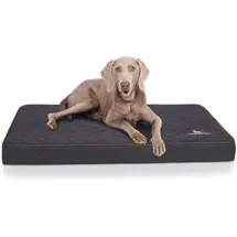 Knuffelwuff Hundematte Juna XXXL 136 x 84 cm Schwarz