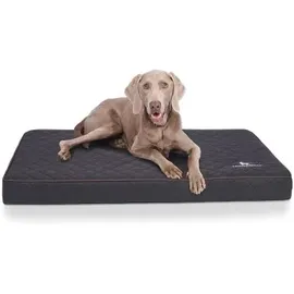 Knuffelwuff Hundematte Juna XXXL 136 x 84 cm Schwarz