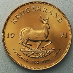 Goldmünze 1oz Krügerrand 1971 (Südafrika)