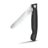 Victorinox Picknickmesser 11 cm | Kompaktes Klappmesser mit Wellenschliff für unterwegs Schwarz