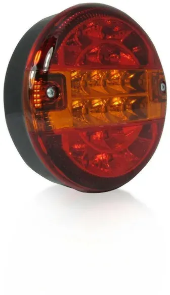 Stop Hamburger LED 12V-24V gelb+rot 201618SK