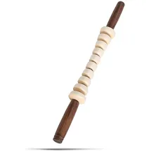 Styleholz Faszienstab Woodstick FLEX (hell)