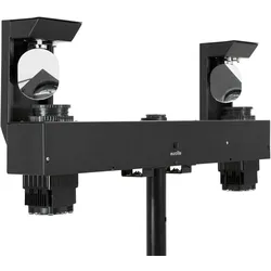 EUROLITE LED Twin Scan Bar, LED Scan Bar mit 2 Scannern, inkl. IR-Fernbedienung