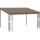 vidaXL Wand-Pavillon 3 x 4 m Taupe