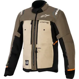Alpinestars Cusco Textiljacke Beige/Braun/Schwarz 4XL