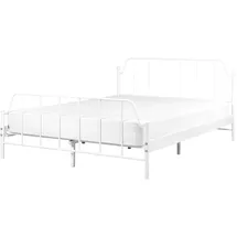 Beliani Mauressac 140 x 200 cm Weiß