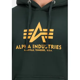 Alpha Industries Basic Kapuzenpullover Dark Petrol M