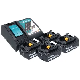 Makita DUR 369 ARF4 Akku Freischneider 36 V ( 2x 18 V ) 43 cm Brushless + 4x Akku 3,0 Ah + Ladegerät