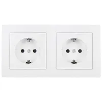 McPower 3-teiliges Steckdosen-Set FLAIR Beginner 2S'', 3-teilig, weiß,