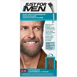Just for Men Schnurrbart und Bart Mittelbraun M35