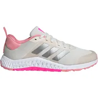 Adidas Damen Everyset Trainer Shoes Gymnastik-und Trainingsschuhe, Chalk White/Iron Metallic/Lucid Pink, 40